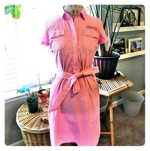 Vineyard Vines Stripe Harbor shirtdress